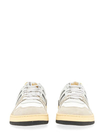 Lanvin - Lanvin Mesh Suede And Nappa Leather Sneaker - Women’s Shoes