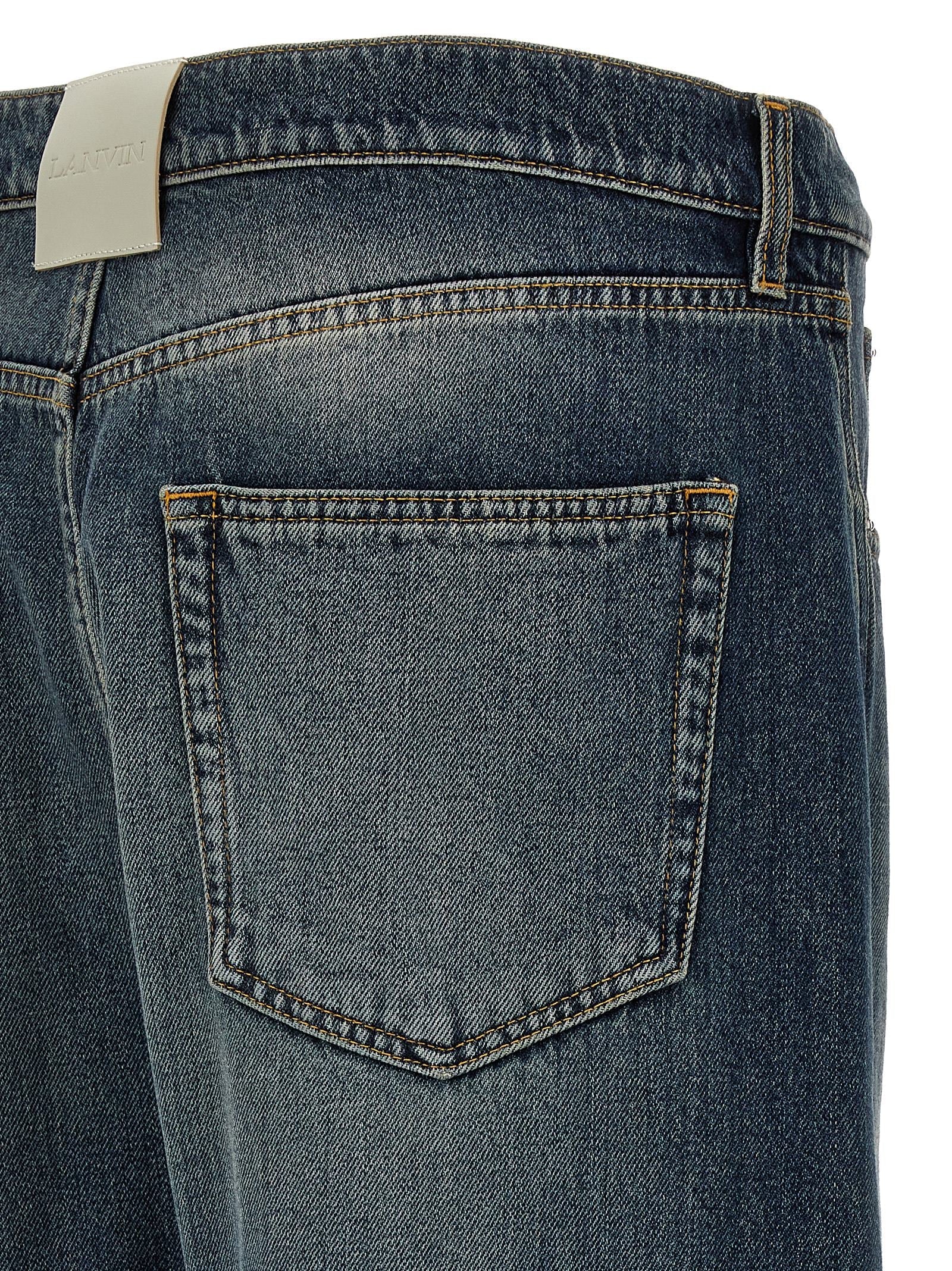 LANVIN - LANVIN - ’Twisted Leg’ jeans - Men’s Clothing