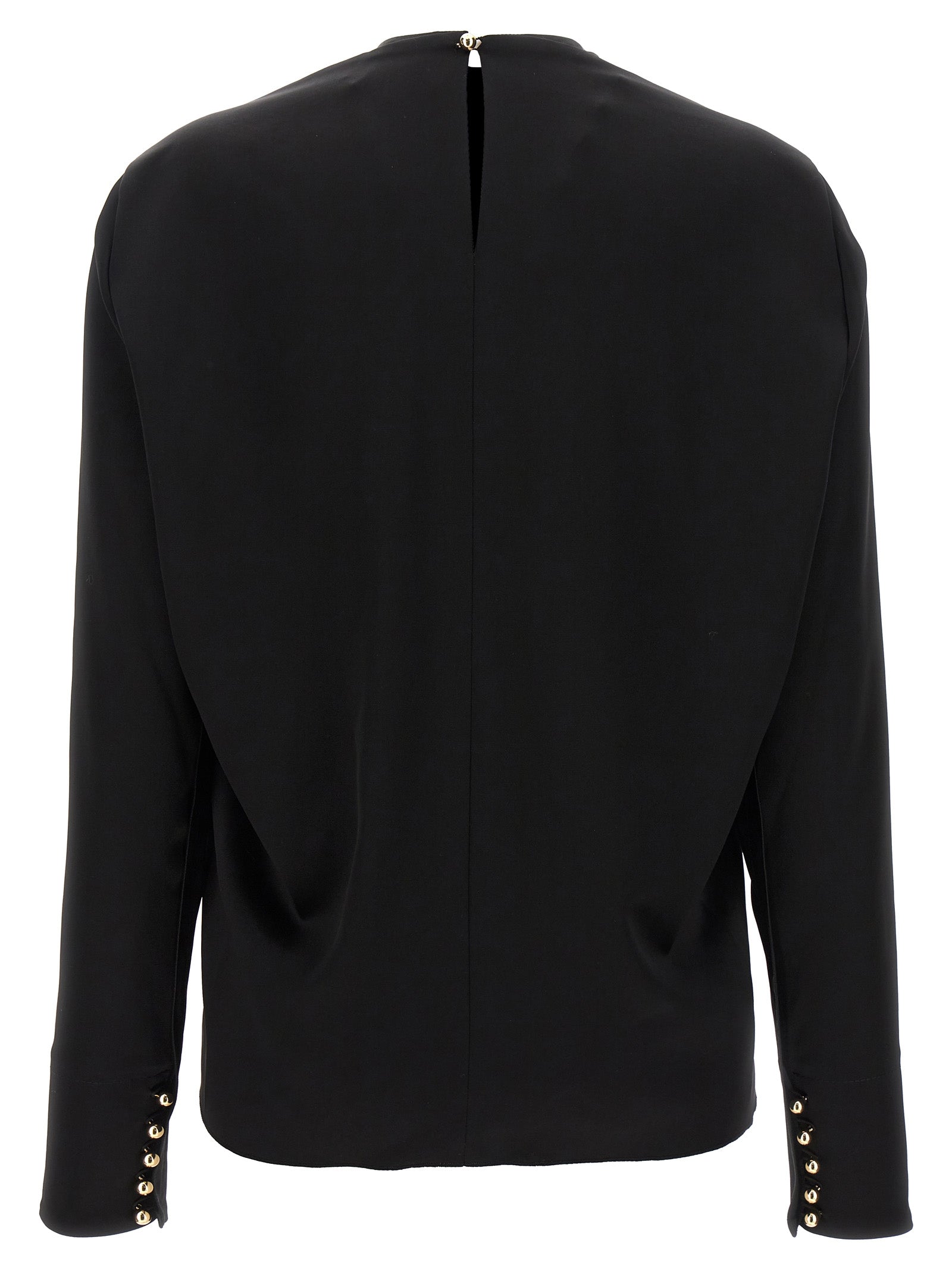 LANVIN - LANVIN - Metallic detail blouse - Women’s Tops