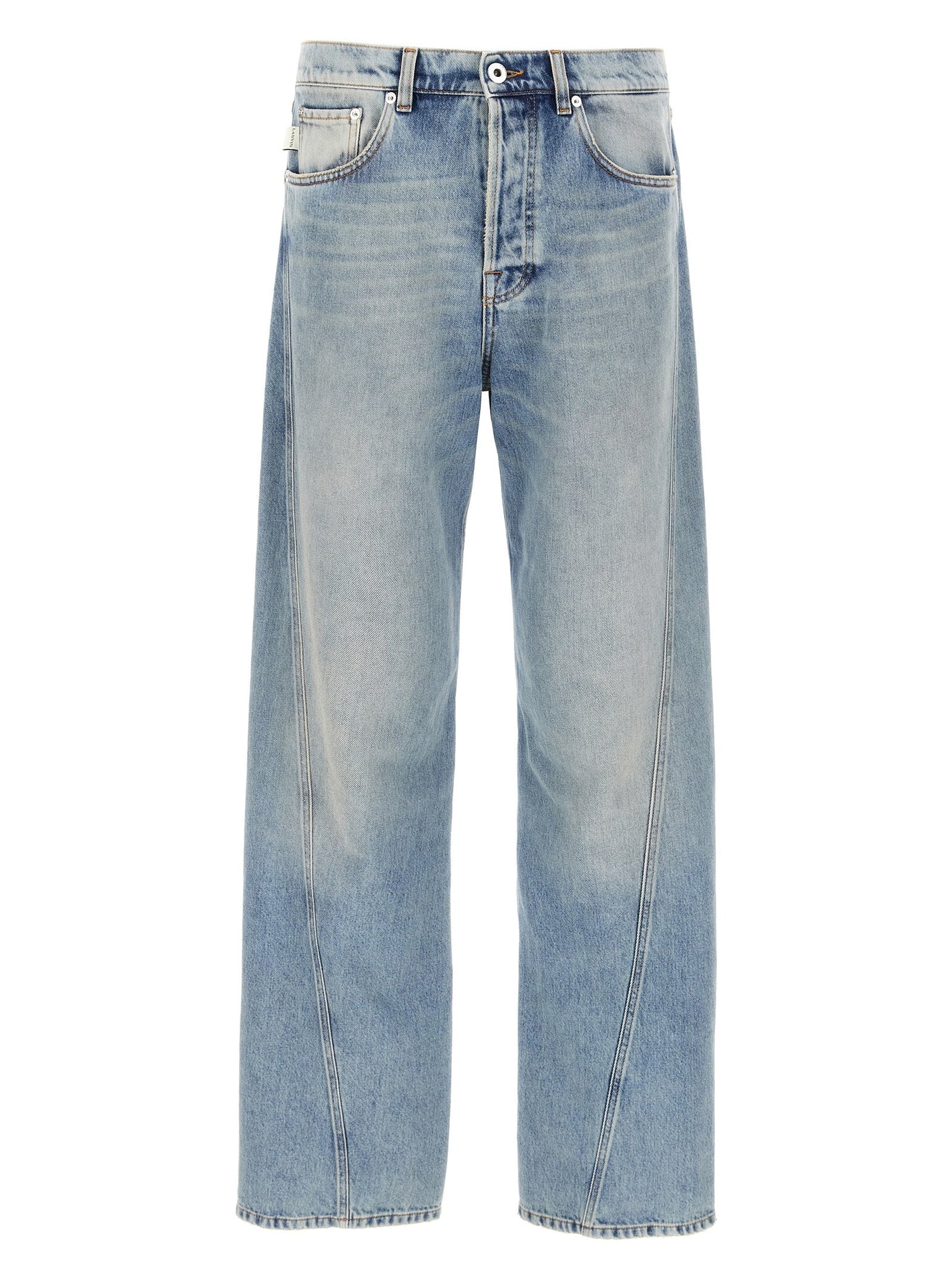 LANVIN - LANVIN - ’Twisted Hem’ jeans - Men’s Bottoms