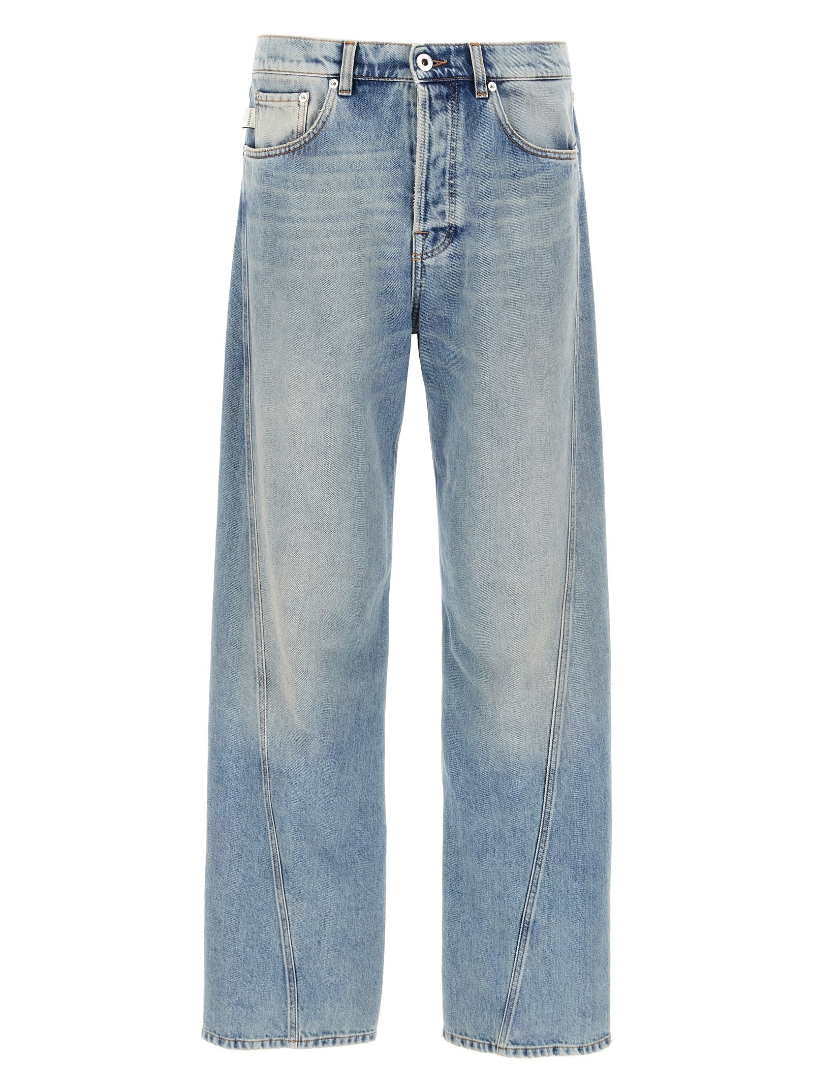 LANVIN - LANVIN - ’Twisted Hem’ jeans - Men’s Bottoms