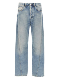 LANVIN - LANVIN - ’Twisted Hem’ jeans - Men’s Bottoms