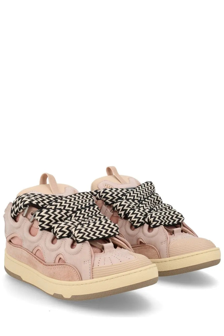 LANVIN Men's Sneaker Curb Blue, view 2