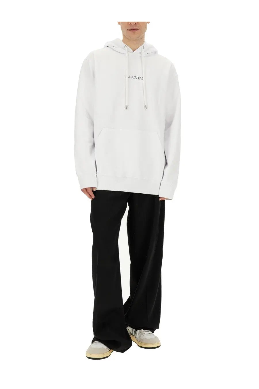 LANVIN Men's Sweatshirt White, view 2