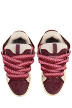 LANVIN Unisex Leather Curb Sneaker Multicolor, view 5