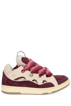 LANVIN Unisex Leather Curb Sneaker Multicolor