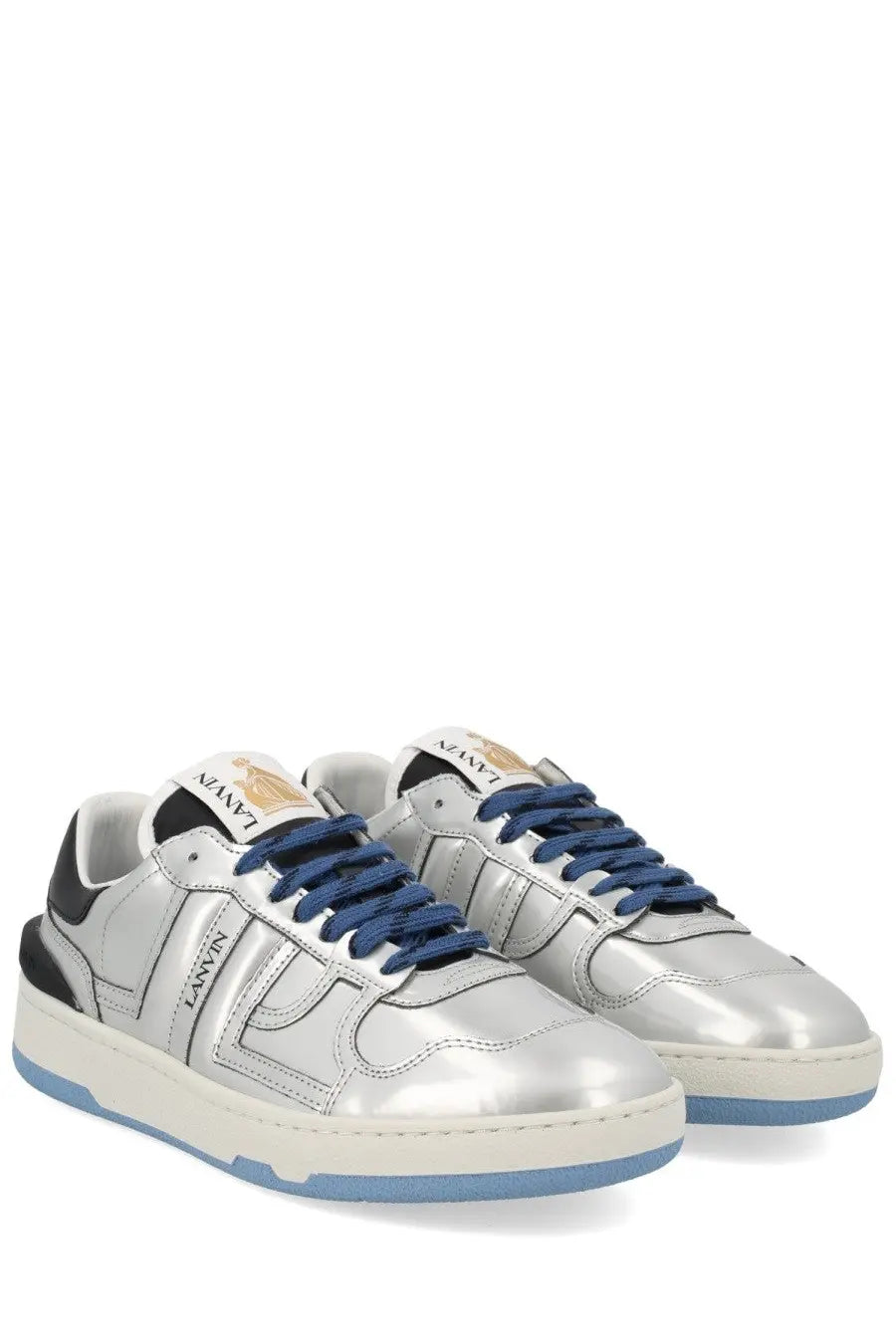 LANVIN Women's Sneaker Clay Silver, view 2