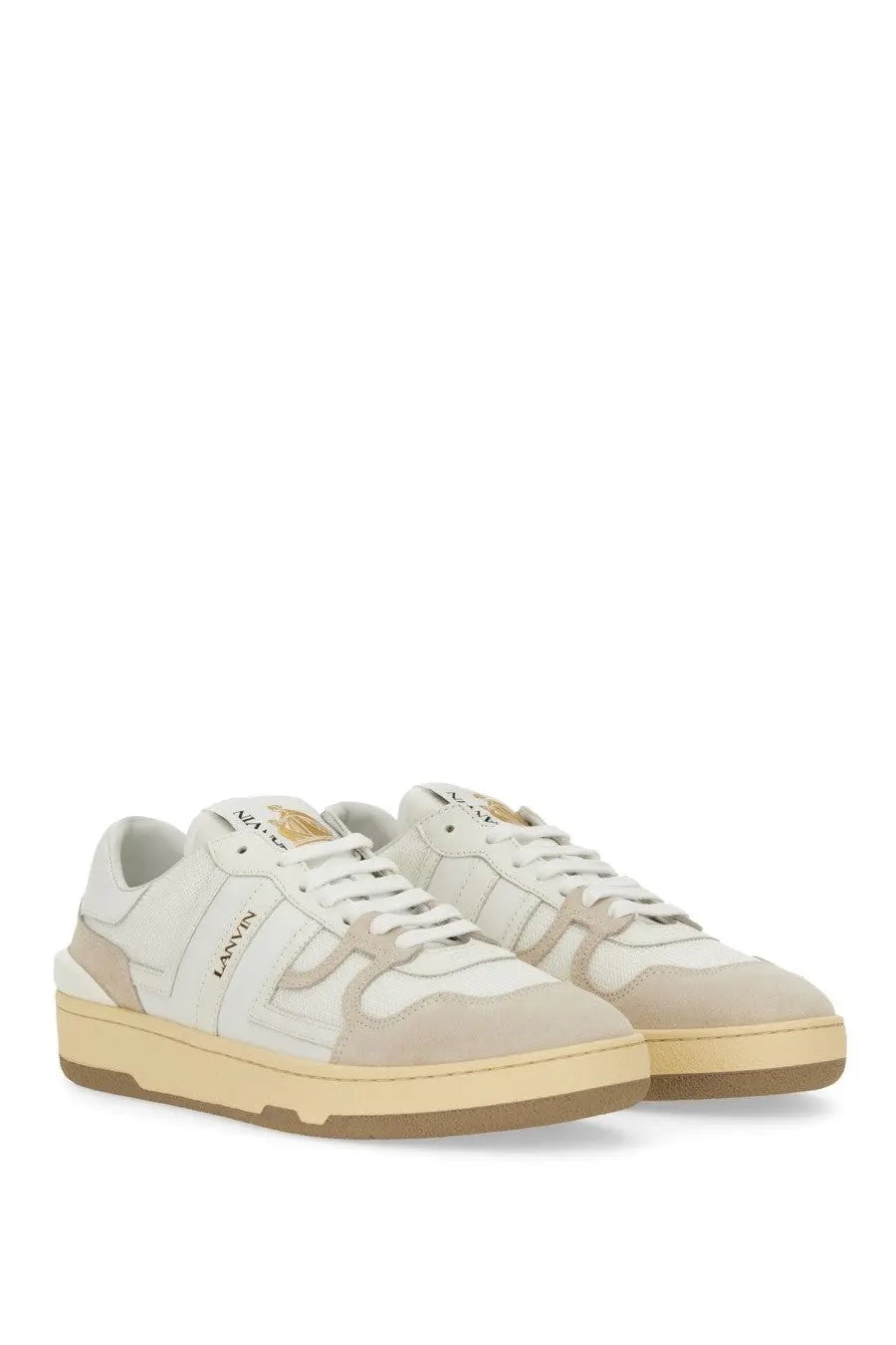 LANVIN Women's Sneaker Clay White, view 2