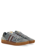 LANVIN Women's Suede and Nappa Leather Sneaker Grey, view 3