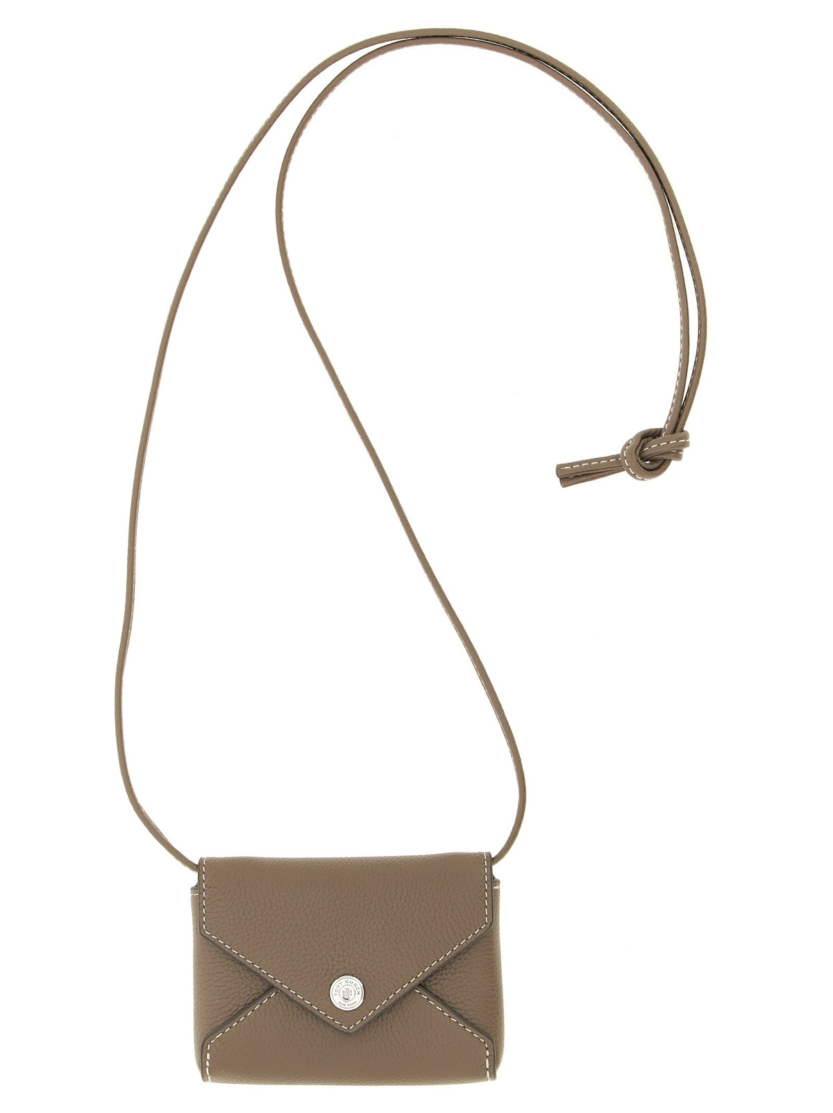 Tory Burch Lanyard Card Holder Brown