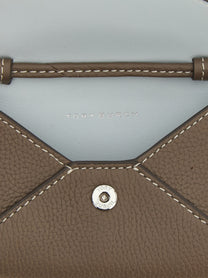 Tory Burch Lanyard Card Holder Brown