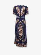 FARM Rio Women's Lara Viscose Long Dress Blue, view 2