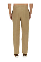 Lardini Men's Regular Fit Pants Beige, view 3