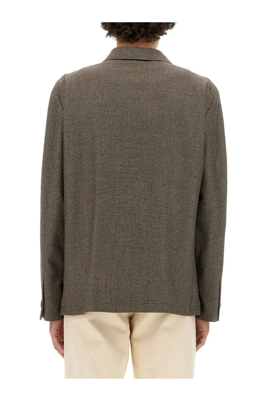 Lardini Men's Shirt Jacket Brown, view 3