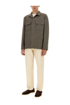 Lardini Men's Shirt Jacket Brown, view 2