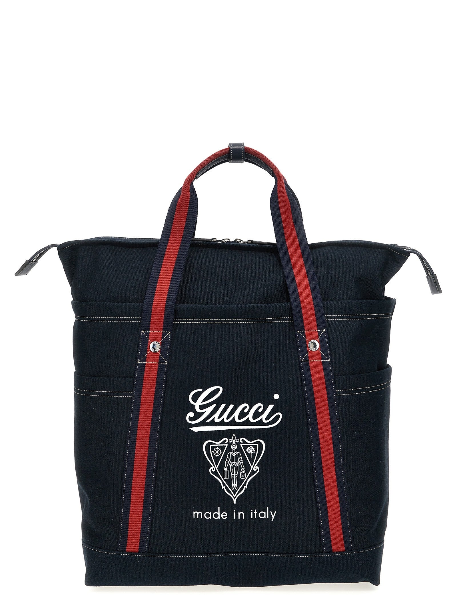 Gucci Large Coat of Arms Shopping Blue