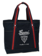 Gucci Large Coat of Arms Shopping Blue, view 3