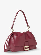 Fendi Women's Large Soft Leather Baguette Bag Red