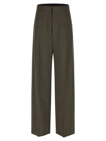 Balenciaga Large Tailored Pants Brown