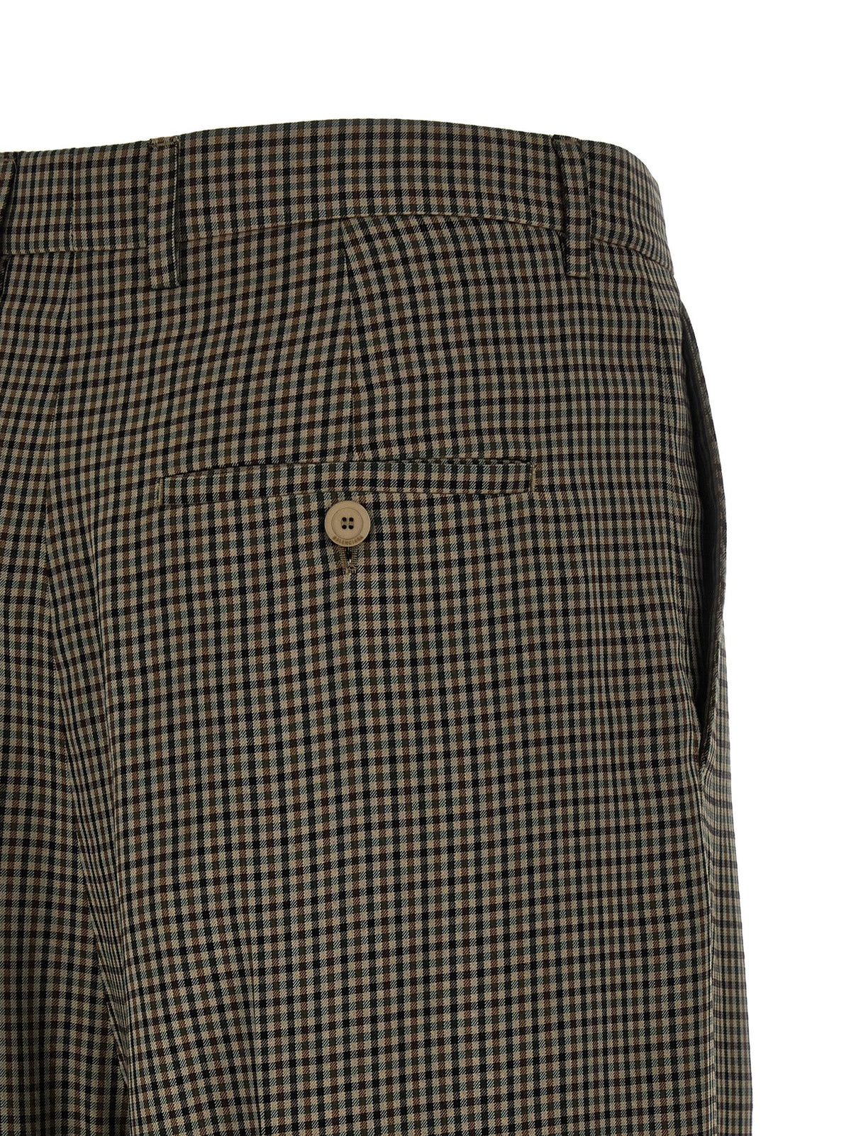 Balenciaga Large Tailored Pants Brown, view 4