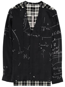 Rick Owens Men's Larry Fogpocket Shirt Multicolor