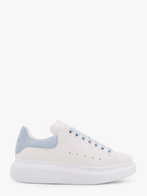 Alexander McQueen Women's Larry Low Top Leather Sneakers White