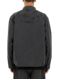 Alpha Industries Men's Laser Cut Shirt Grey Alpha Industries