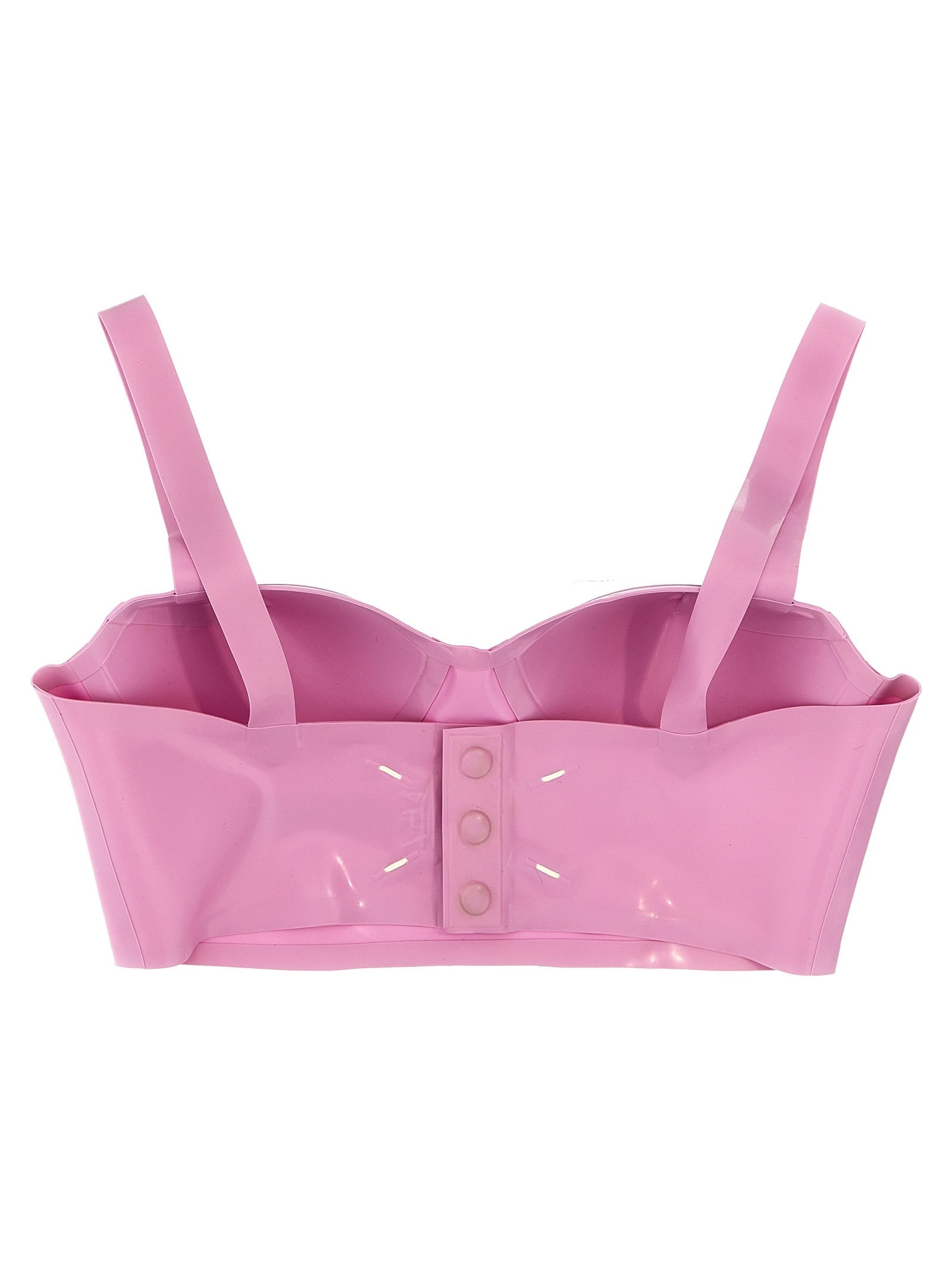 Maison Margiela Latex Bra Blue