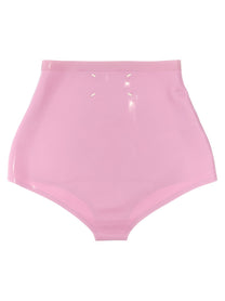 Maison Margiela Latex High Waist Briefs Blue