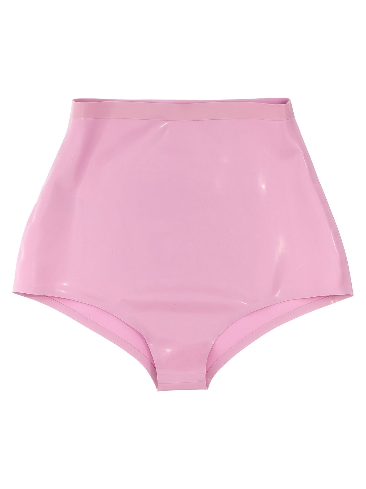 Maison Margiela Latex High Waist Briefs Blue