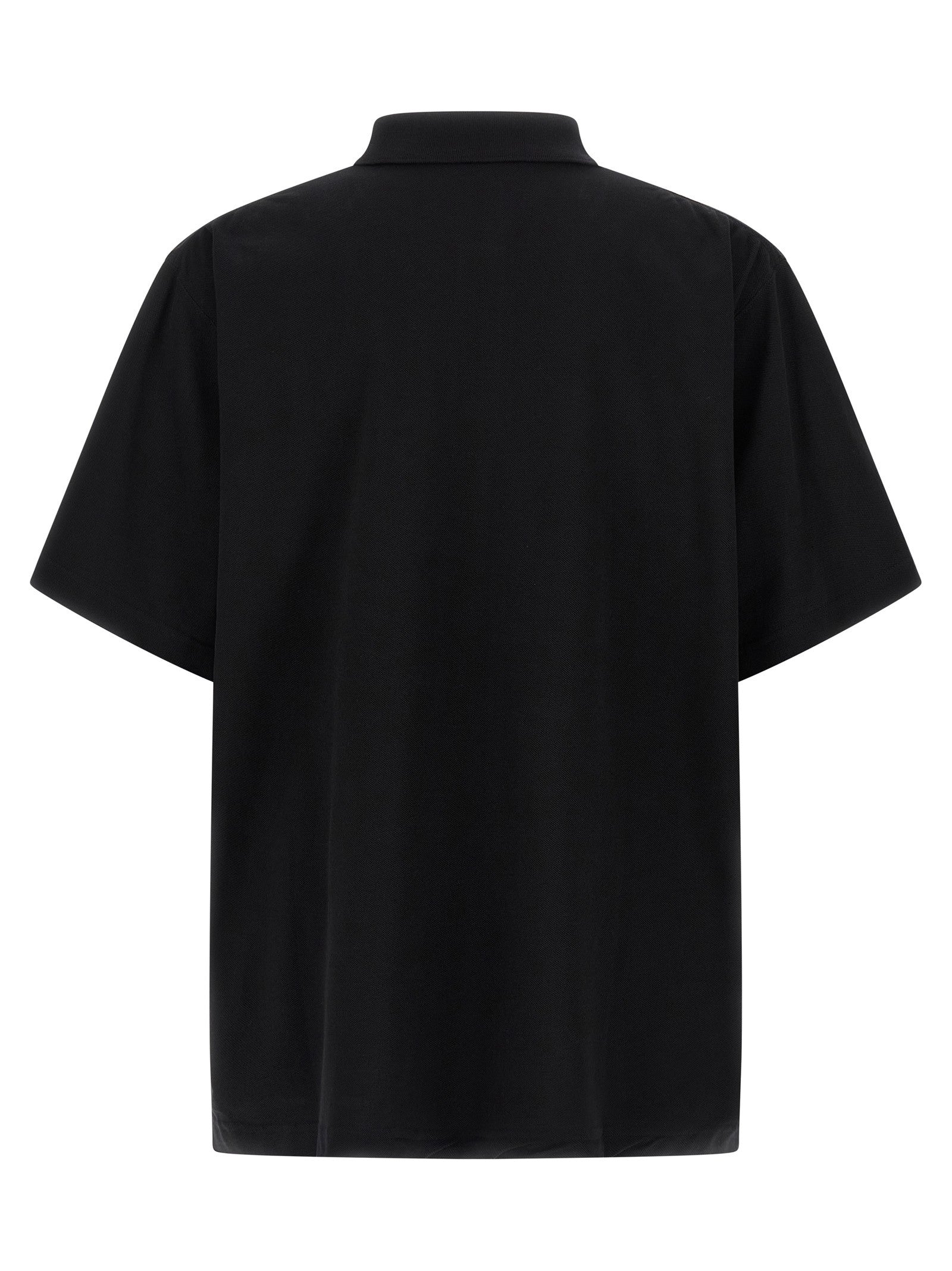 Balenciaga Laurel Classic Polo Shirt Black