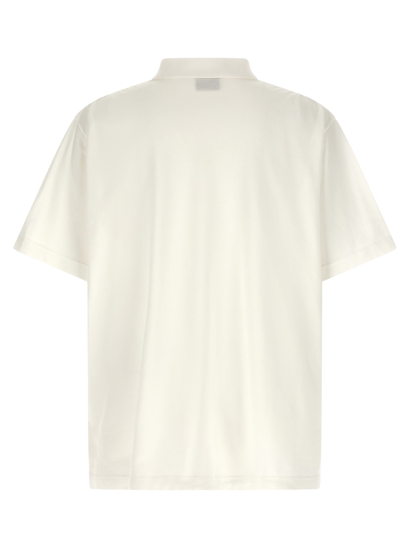 Balenciaga Laurel Classic Polo Shirt White