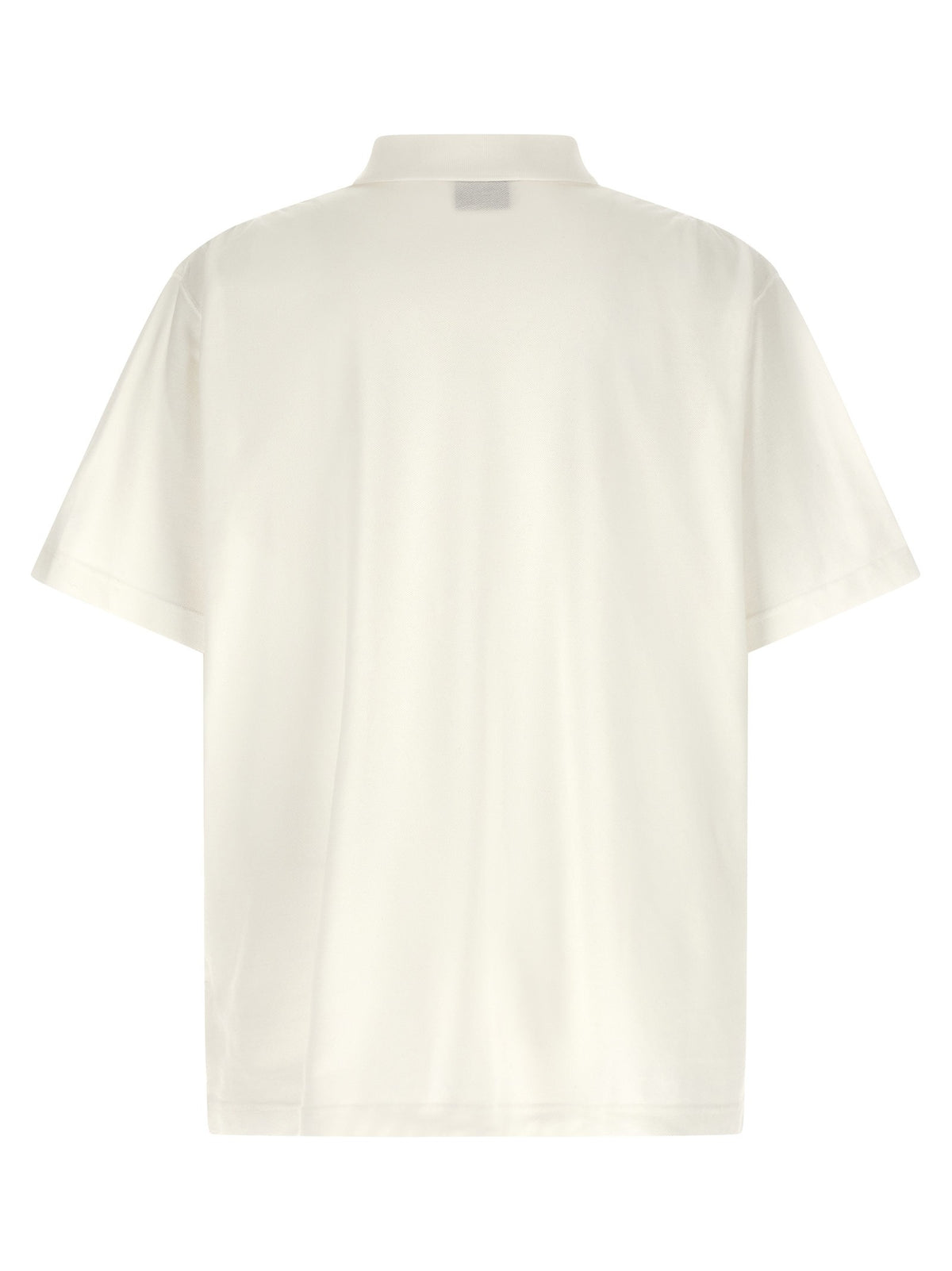 Balenciaga Laurel Classic Polo Shirt White, view 2