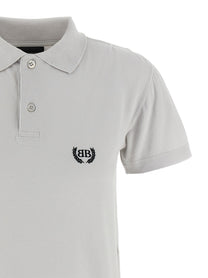 Balenciaga Laurel Classic Polo Shirt Grey