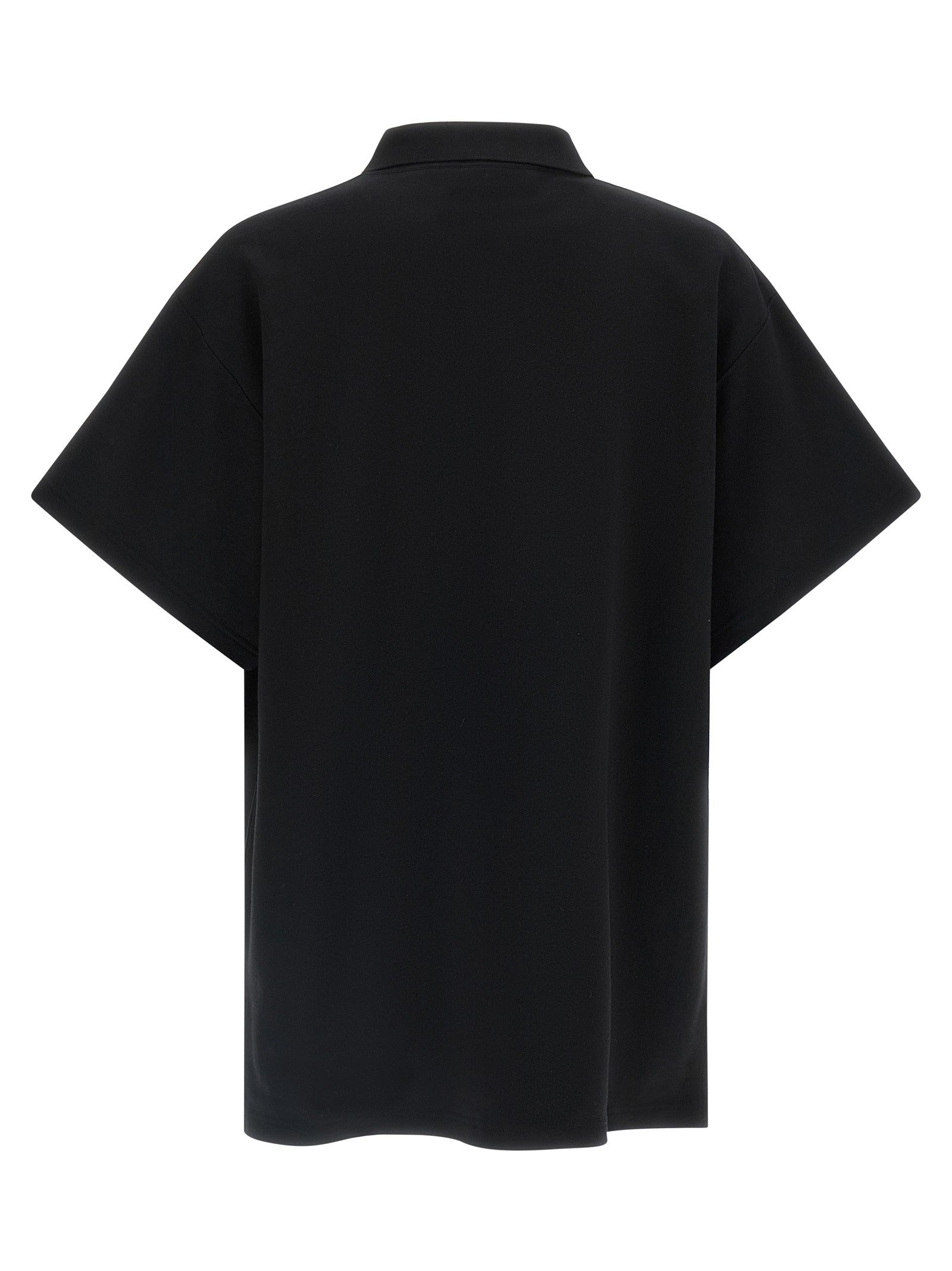 Balenciaga Laurel Classic Polo Shirt Black