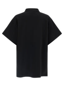 Balenciaga Laurel Classic Polo Shirt Black