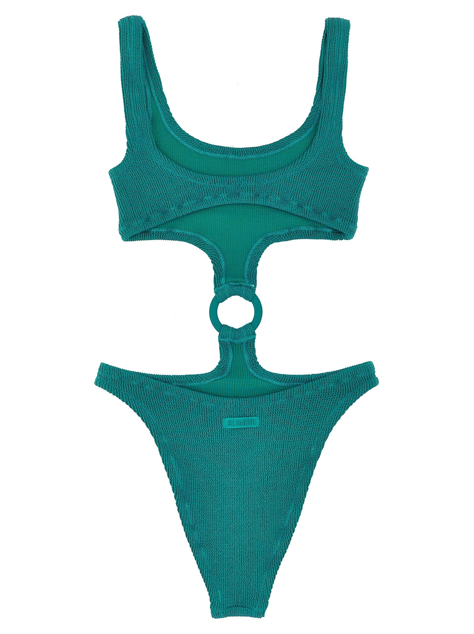 Mc2 Saint Barth Laurel One Piece Swimsuit Green