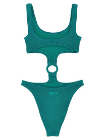 Mc2 Saint Barth Laurel One Piece Swimsuit Green