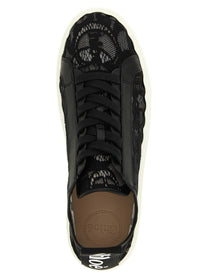 Chloé Lauren Lace Sneakers Black