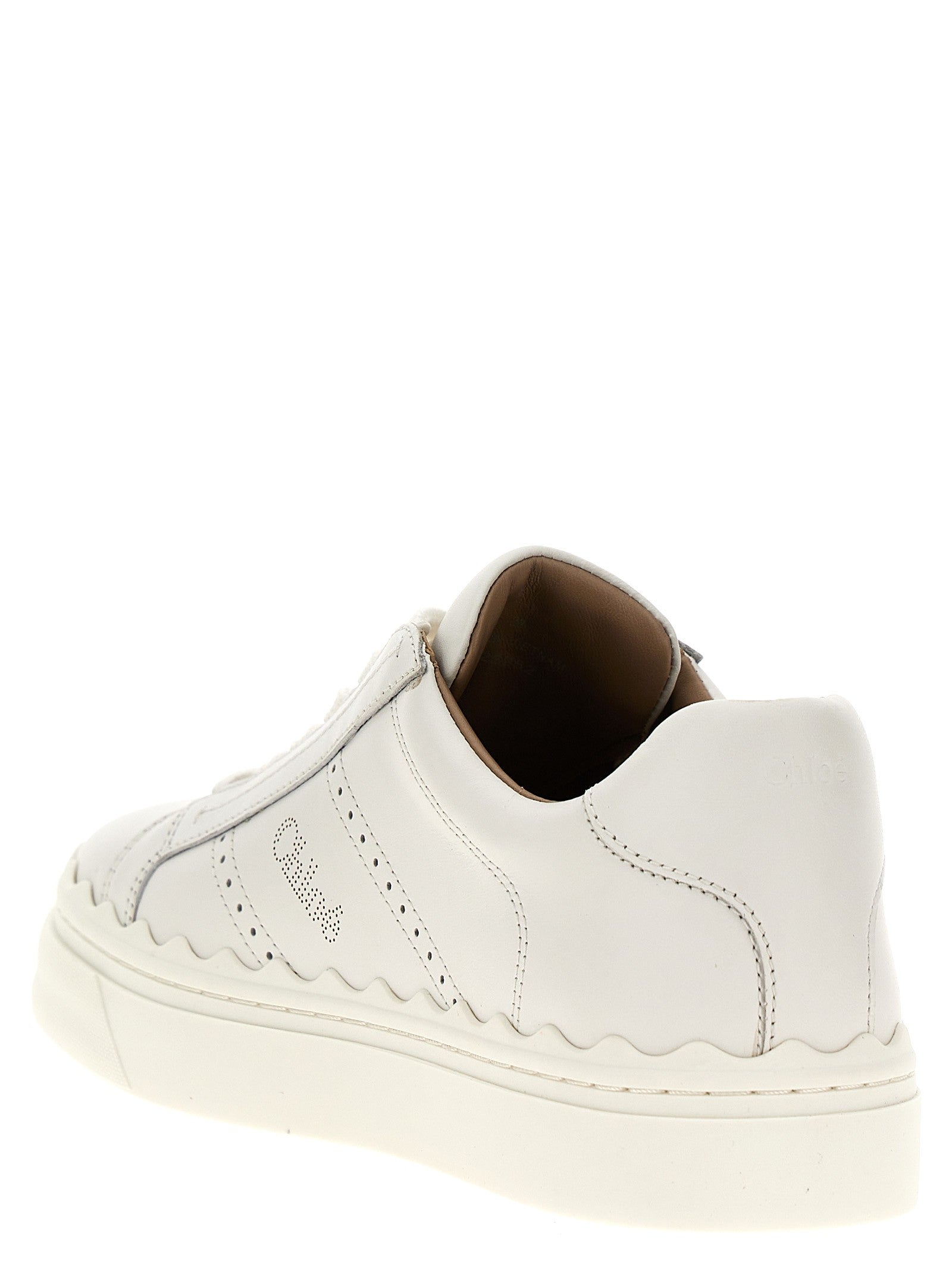 Chloé Lauren Sneakers White