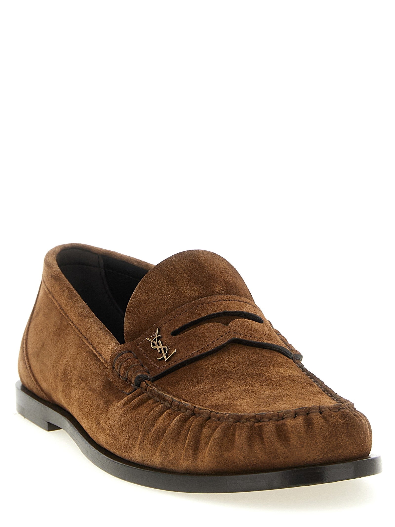 Saint Laurent Laurent Loafers Brown