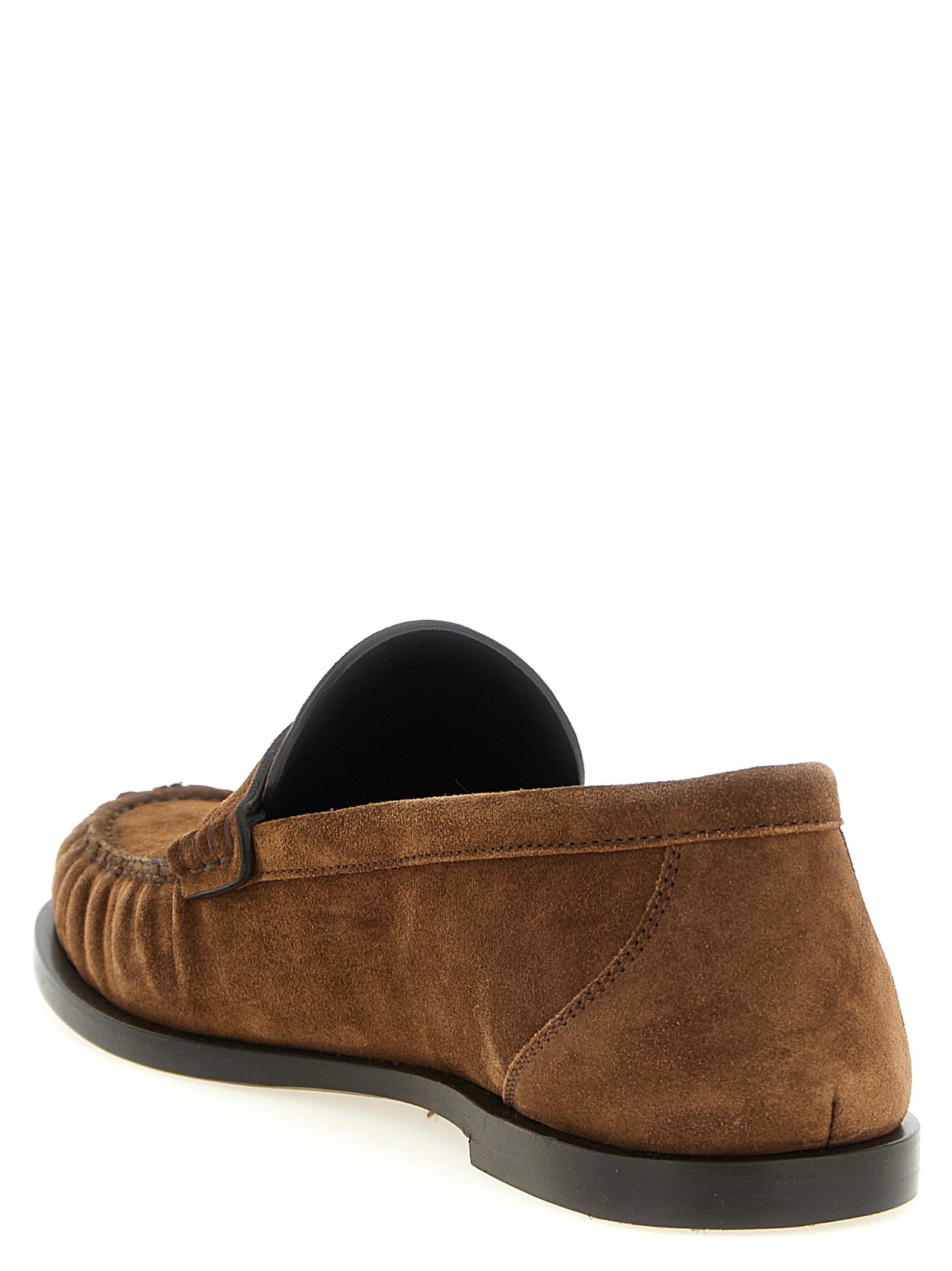 Saint Laurent Laurent Loafers Brown