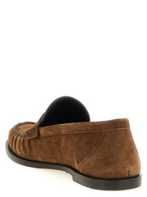 Saint Laurent Laurent Loafers Brown