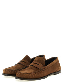 Saint Laurent Laurent Loafers Brown