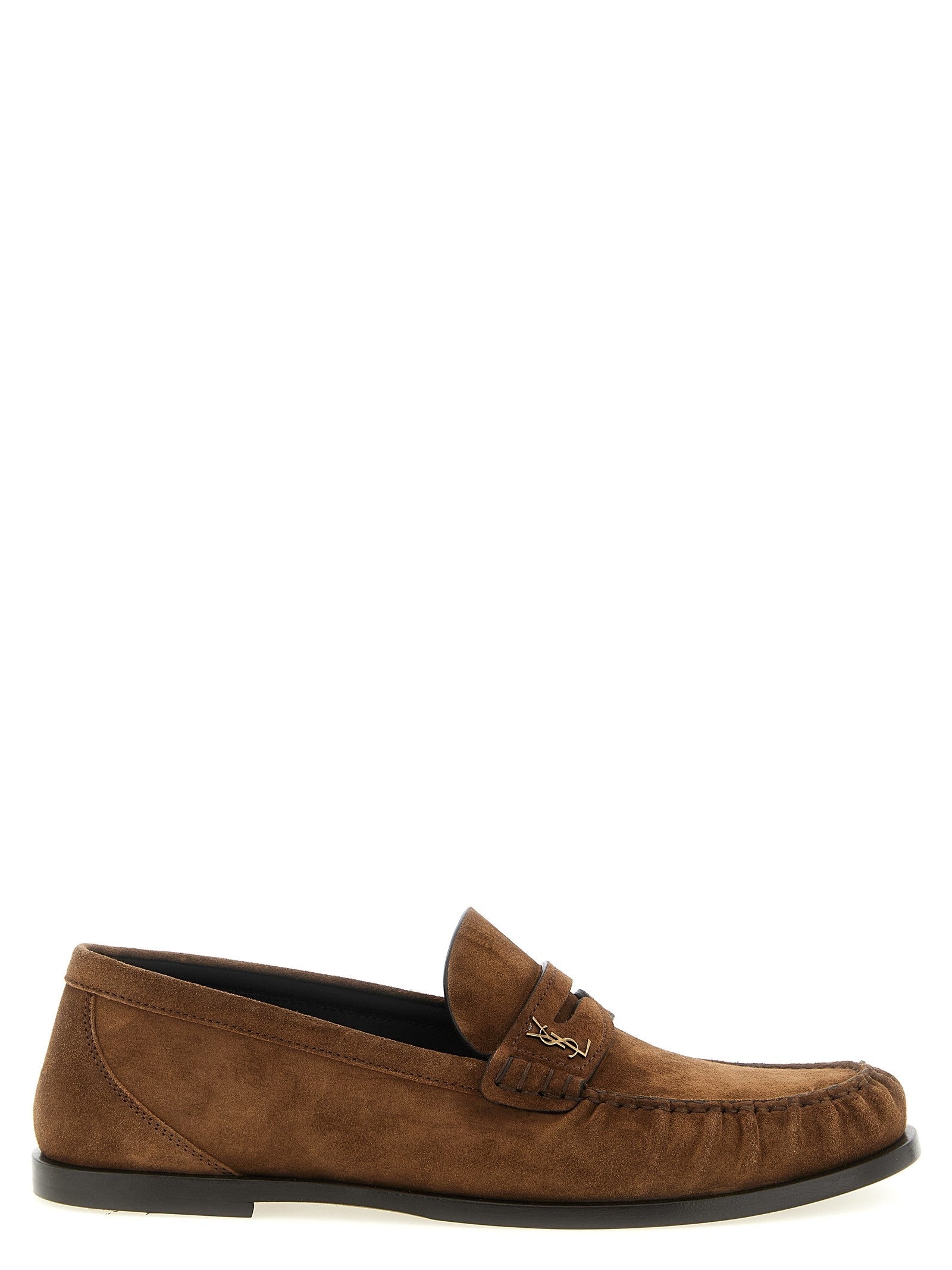 Saint Laurent Laurent Loafers Brown