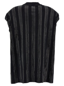 The Attico Laurie Dress Black