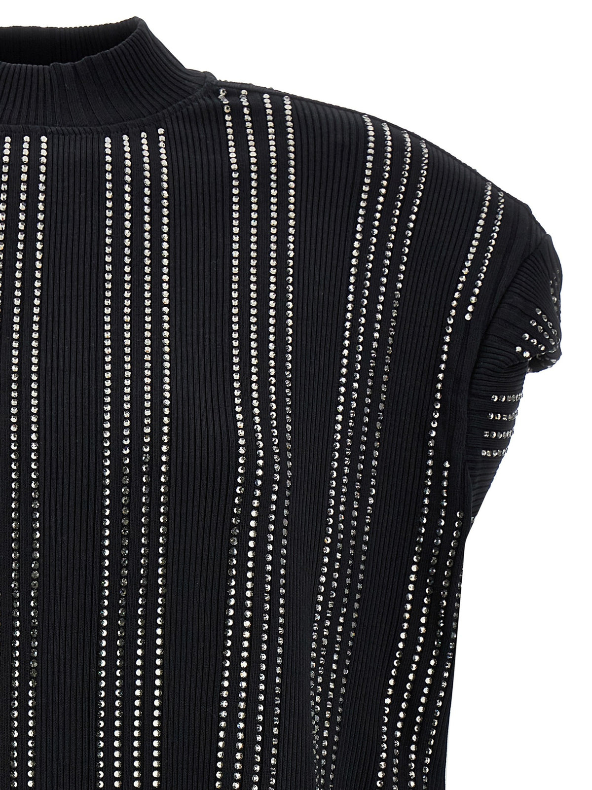 The Attico Laurie Dress Black