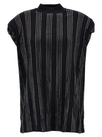 The Attico Laurie Dress Black