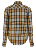 Chloé Lavaglière Checked Shirt Gold