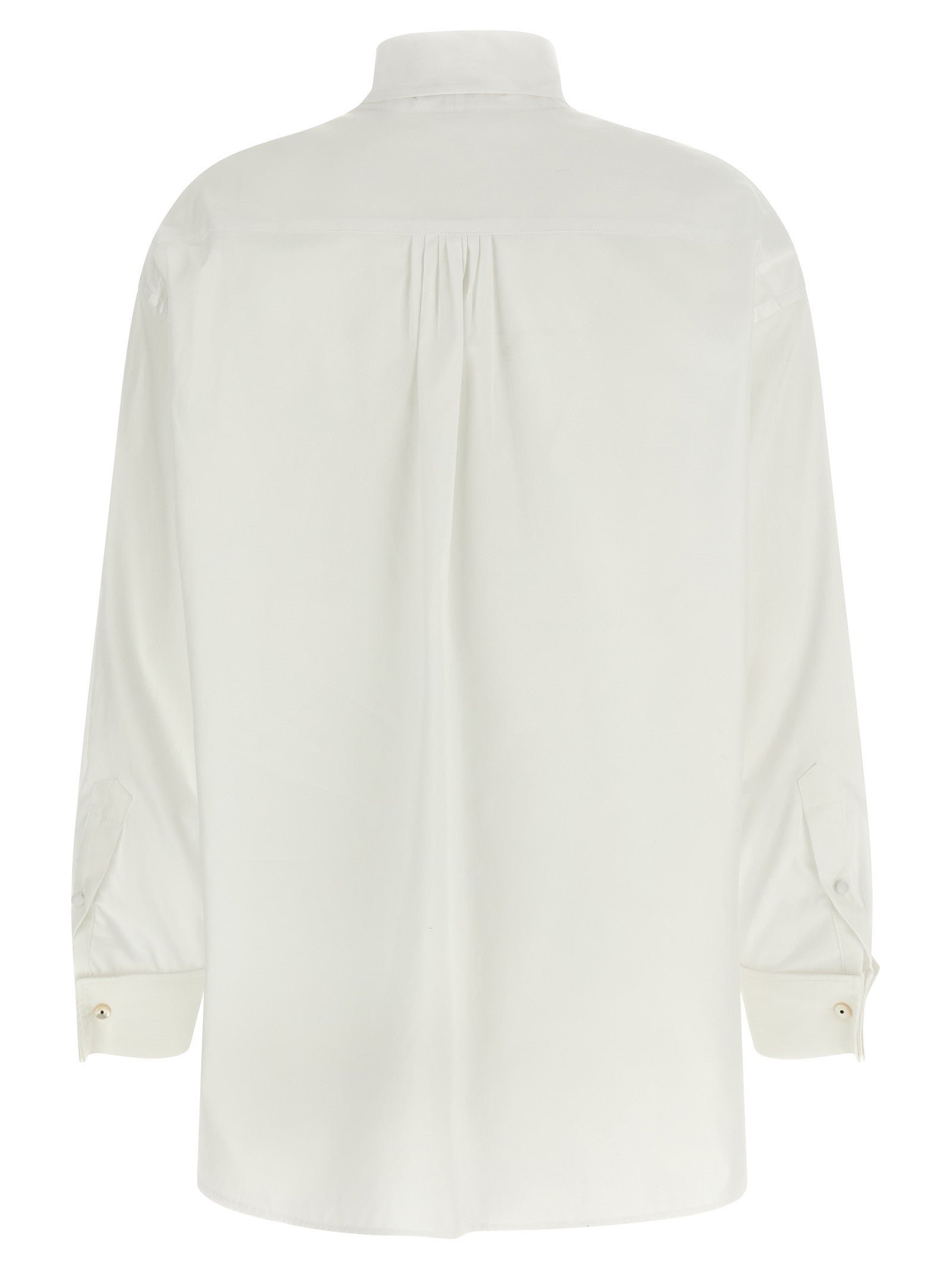 Kenzo Lavallière Collar Shirt White